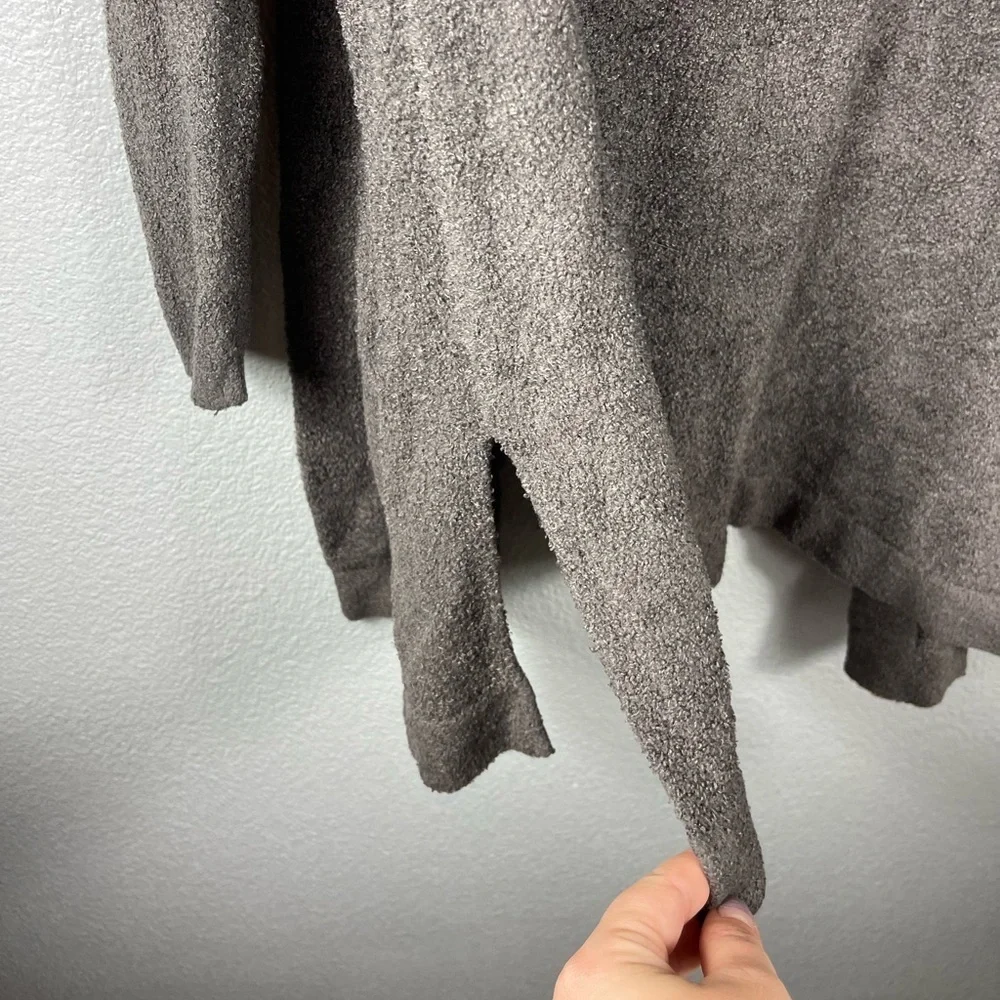 Barefoot Dreams CozyChic Lite Wrap Cardigan Womens XS/S Brown 480 Hooded Sweater - Picture 9 of 9